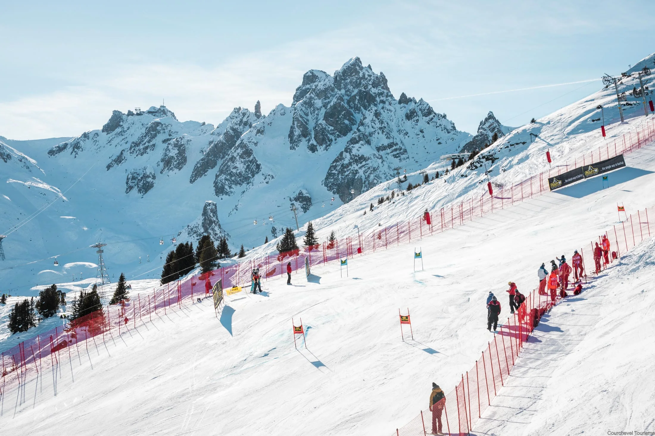 Le ski à Courchevel