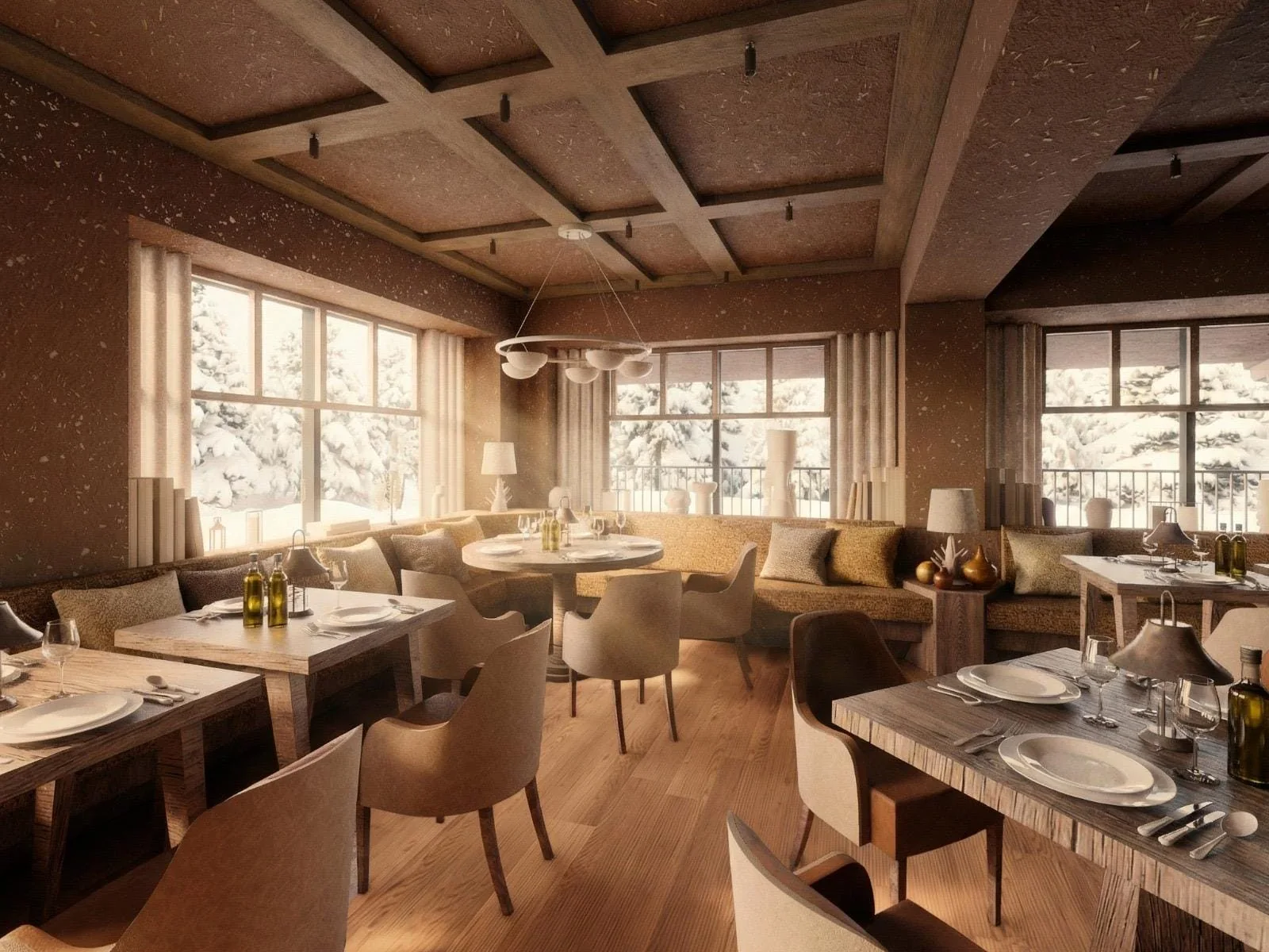 La salle du restaurant