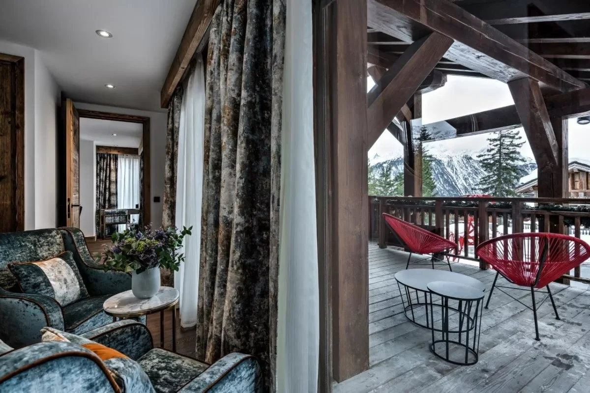 Le paysage autour de l’hôtel